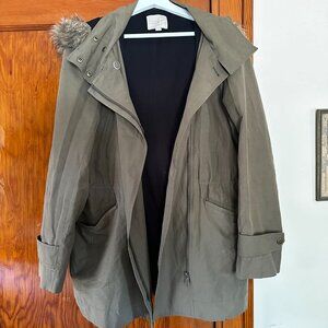 Utility Jacket Olive Green (Loft) Medium